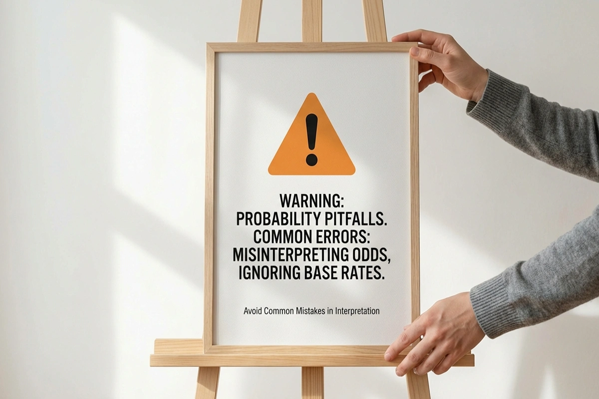 Warnschild oder Hinweissymbol das auf häufige Fehler aufmerksam macht