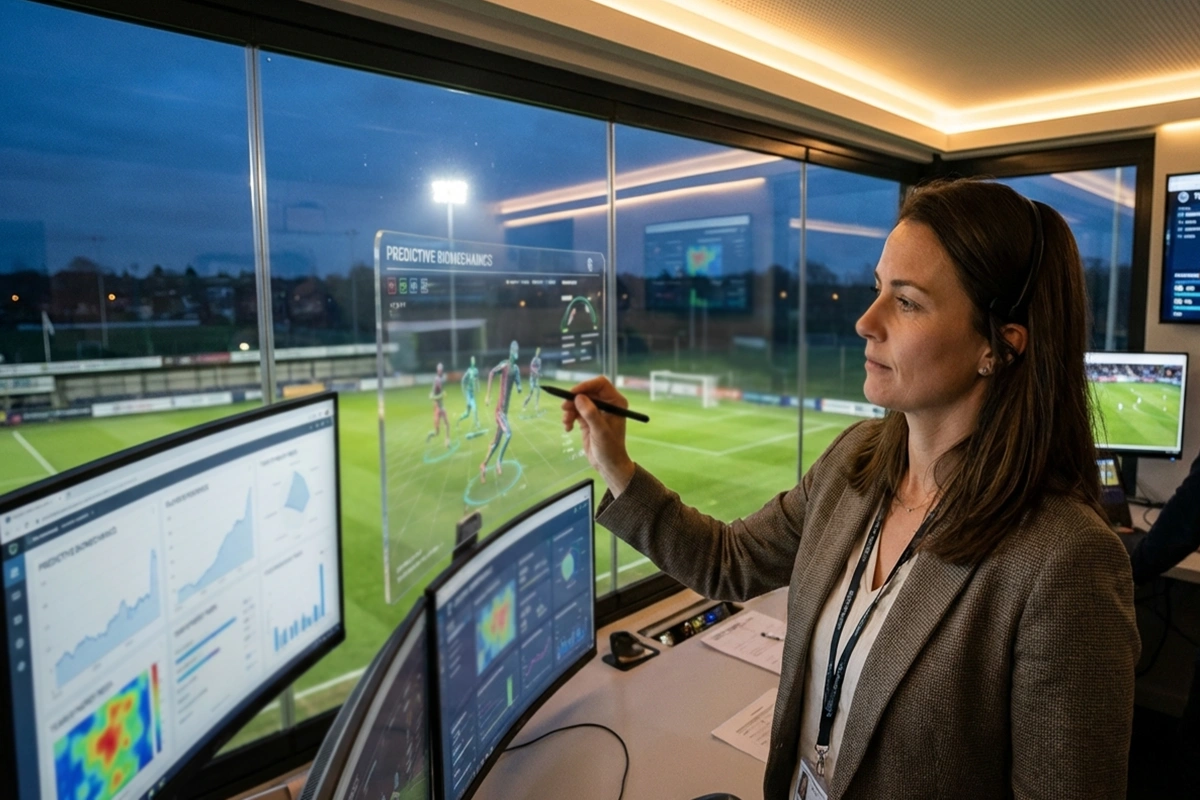 Zukunftstechnologie für Sportanalyse mit modernen Interfaces